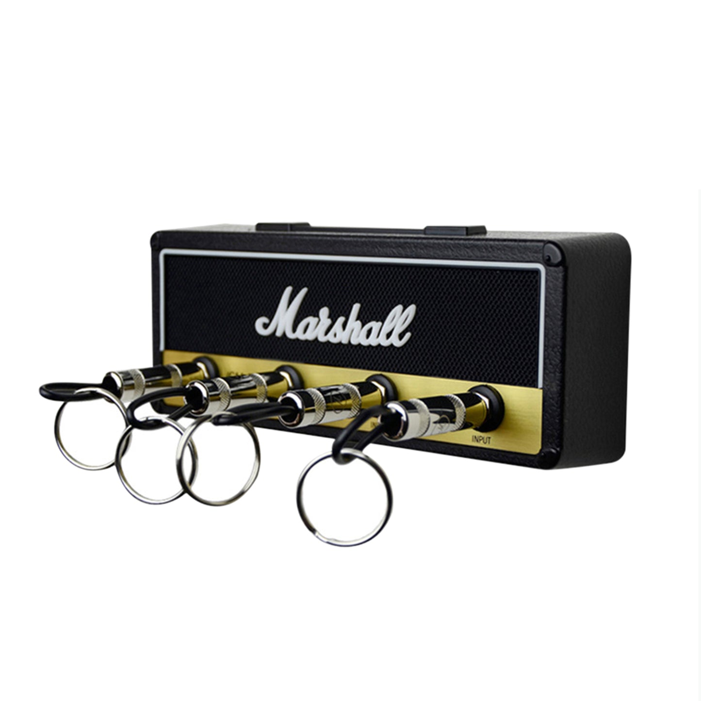 Soporte de llaves Marshall Retro con 4 Jacks, base de montaje en pared