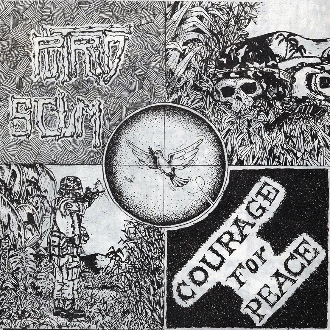 SPLIT PUTRID SCUM / CACOFONIA 1990 - Courage for Peace CD REMASTERED